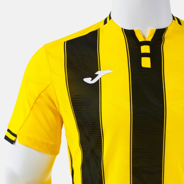 ФУТБОЛКА С КОРОТКИМ РУКАВОМ PREMIER ЖЕЛТЫЙ ЧЕРНЫЙ