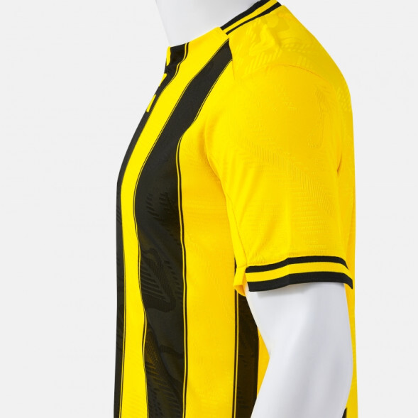 ФУТБОЛКА С КОРОТКИМ РУКАВОМ PREMIER ЖЕЛТЫЙ ЧЕРНЫЙ