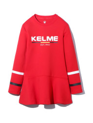 Детское платье KELME Girl's Sweater Dress Red