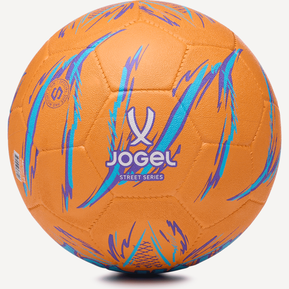 Мяч футбольный JOGEL Asphalt №5, оранжевый