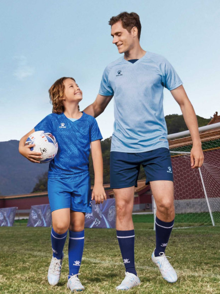 Футбольная форма KELME Football Uniform Set Light Blue