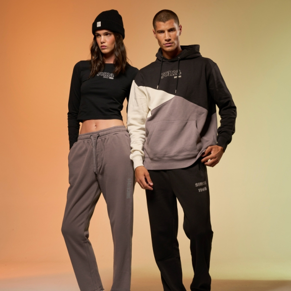 SUDADERA CON CAPUCHA MIMETIC NEGRO