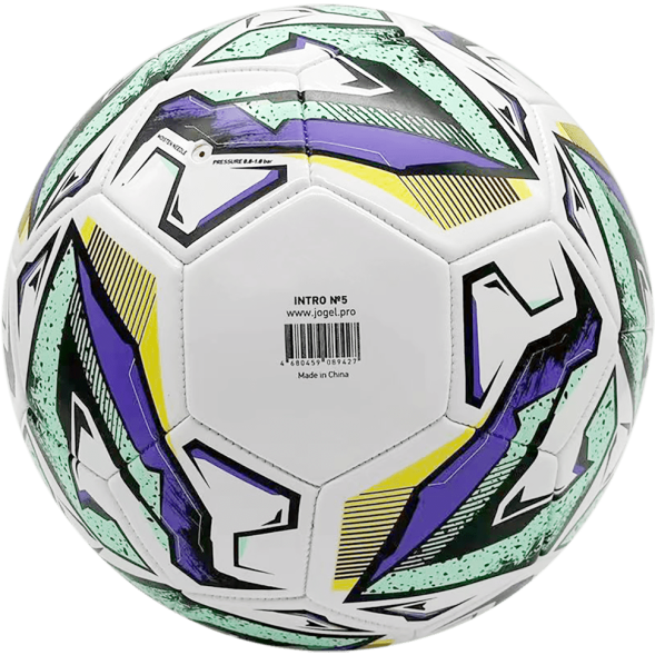 Мяч футбольный JOGEL Intro №5, белый