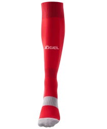 Гетры футбольные JOGEL CAMP BASIC SOCKS, красный/серый/белый