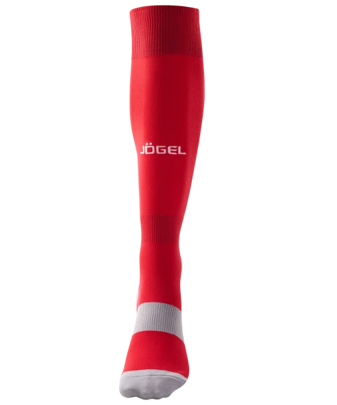 Гетры футбольные JOGEL CAMP BASIC SOCKS, красный/серый/белый