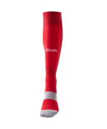 Гетры футбольные JOGEL CAMP BASIC SOCKS, красный/серый/белый