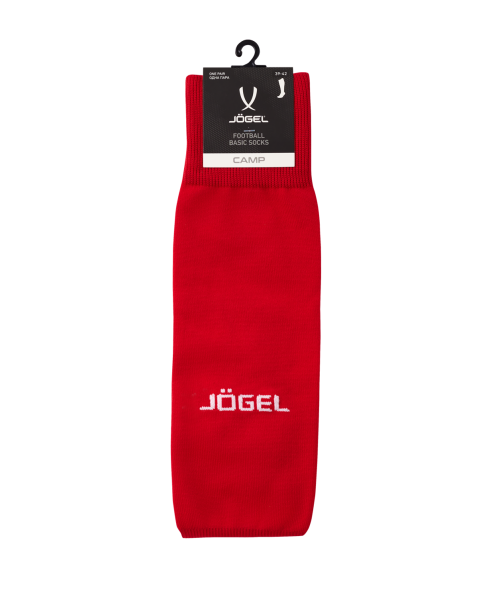 Гетры футбольные JOGEL CAMP BASIC SOCKS, красный/серый/белый