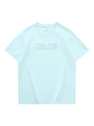 Футболка KELME Round Neck T-shirt Light Blue