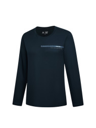 Лонгслив KELME Round Neck Long Sleeve T-shirt Dark Blue