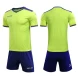 Детская футбольная форма KELME S/S Football Set Kid (Citric/Blue)