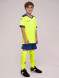 Детская футбольная форма KELME S/S Football Set Kid (Citric/Blue)