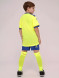 Детская футбольная форма KELME S/S Football Set Kid (Citric/Blue)