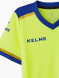 Детская футбольная форма KELME S/S Football Set Kid (Citric/Blue)