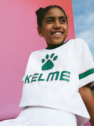 Детская футболка KELME Short Sleeve T-Shirt Kid White