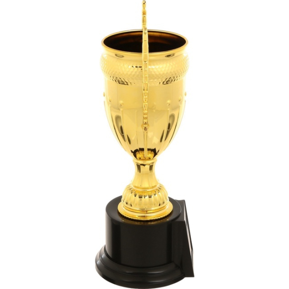 Кубок 179A, наградная фигура, золото, подставка пластик, 23 × 12 × 9 см.