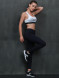 Леггинсы KELME Women's Running Trousers Black