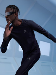 Термобелье (верх) KELME Long Sleeve Tights Black