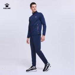 Спортивный костюм KELME Knit Jacket Suit Dark Blue