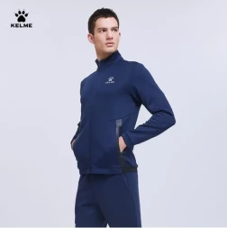 Спортивный костюм KELME Knit Jacket Suit Dark Blue