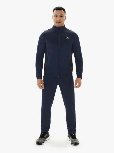 Спортивный костюм KELME Knit Jacket Suit Dark Blue