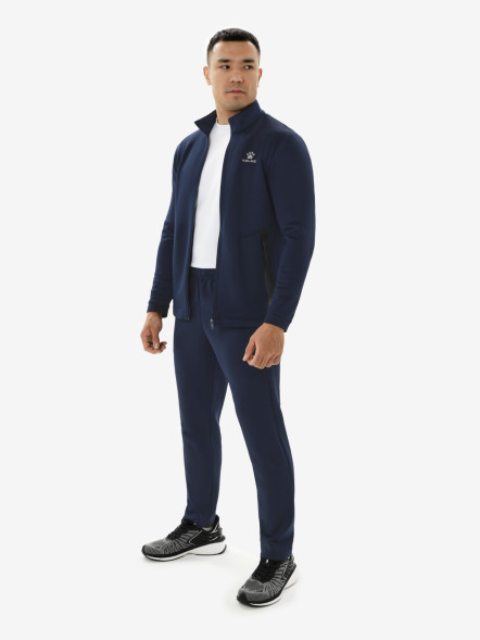 Спортивный костюм KELME Knit Jacket Suit Dark Blue