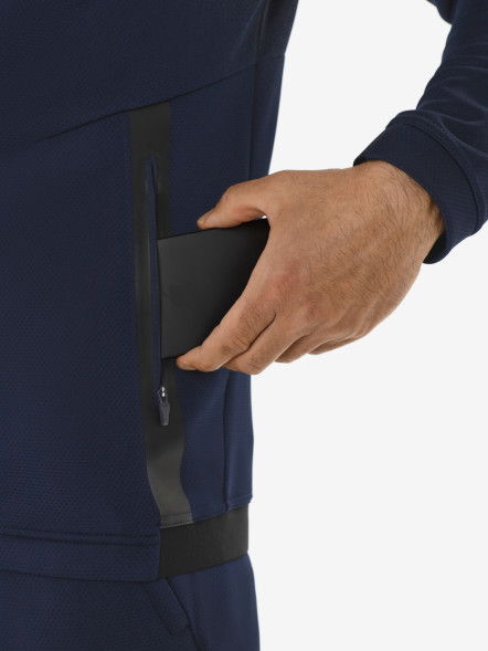 Спортивный костюм KELME Knit Jacket Suit Dark Blue