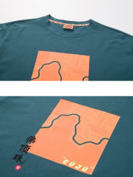 Футболка KELME Round Neck Short Sleeve T-Shirt Teal