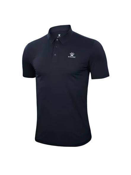 Футболка-поло KELME Short Sleeve Polo Shirt Dark Blue
