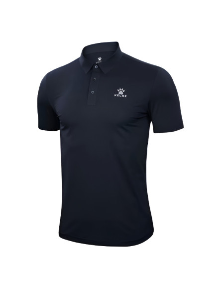 Футболка-поло KELME Short Sleeve Polo Shirt Dark Blue