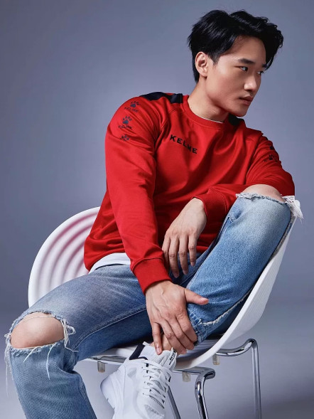 Свитшот KELME Training Sweater Red