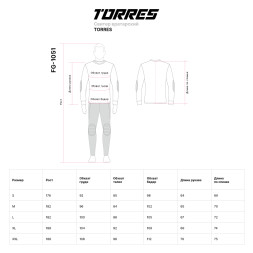 Свитер вратарский TORRES, FG-1051-082-S, р.S, полиэстер, салатово-черный