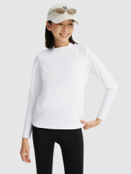 Лонгслив KELME Crew Neck Long-sleeved T-shirt White