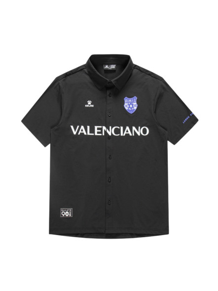 Рубашка KELME Woven Short-sleeved Shirt Black