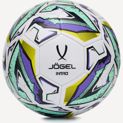 Мяч футбольный JÖGEL Intro №3, белый