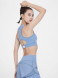 Бра KELME Sports Bra Light Blue