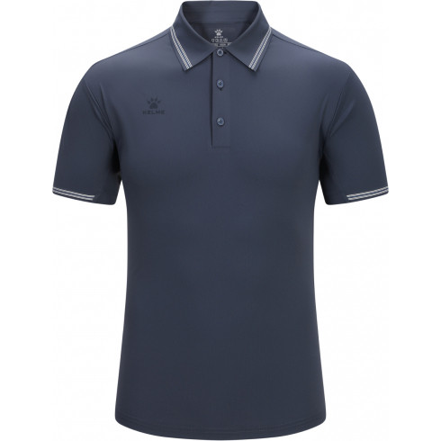 Футболка-поло KELME Men's Polo Shirt Dark Blue