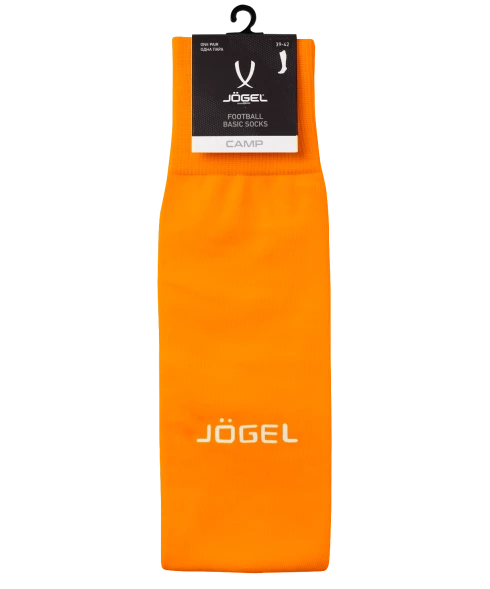 Гетры футбольные JOGEL CAMP BASIC SOCKS, оранжевый/серый/белый