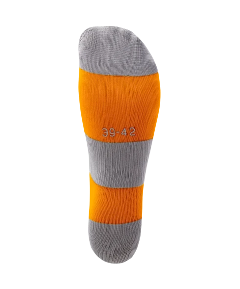 Гетры футбольные JOGEL CAMP BASIC SOCKS, оранжевый/серый/белый