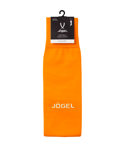 Гетры футбольные JOGEL CAMP BASIC SOCKS, оранжевый/серый/белый