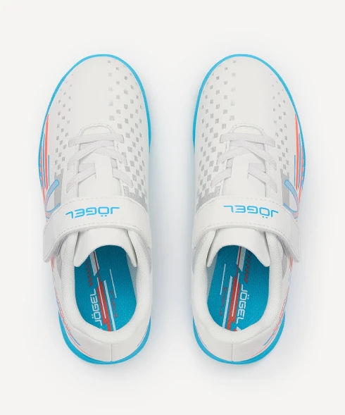 Бутсы зальные JOGEL Evofly IN Talant White/blue, детский