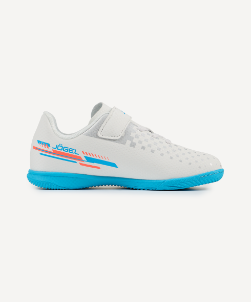 Бутсы зальные JOGEL Evofly IN Talant White/blue, детский