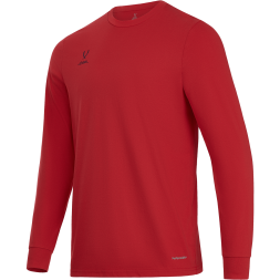 Футболка баскетбольная с длинным рукавом JÖGEL DIVISION PerFormDRY Pre-Match Longsleeve Jersey, красный