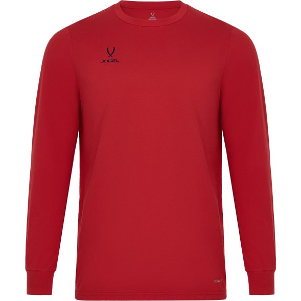 Футболка баскетбольная с длинным рукавом JÖGEL DIVISION PerFormDRY Pre-Match Longsleeve Jersey, красный