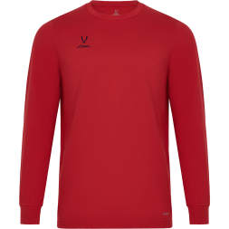 Футболка баскетбольная с длинным рукавом JOGEL DIVISION PerFormDRY Pre-Match Longsleeve Jersey, красный