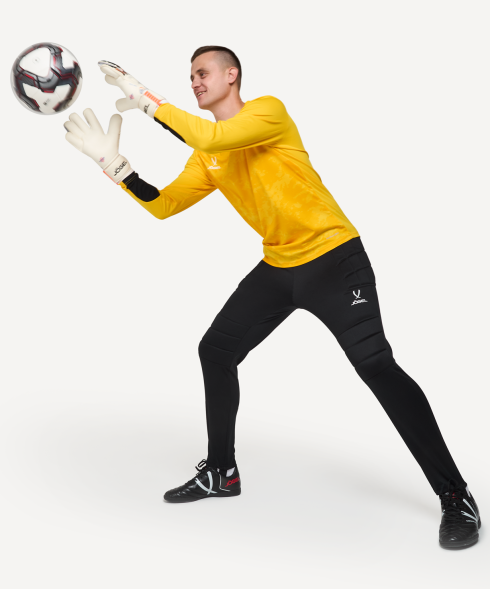 Брюки вратарские JOGEL CAMP GK Pant, черный/белый