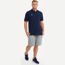 Шорты JÖGEL ESSENTIAL Cotton Shorts, серый меланж