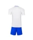 Футбольная форма KELME Short-Sleeved Football Suit (White/Blue)