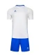 Футбольная форма KELME Short-Sleeved Football Suit (White/Blue)
