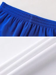 Футбольная форма KELME Short-Sleeved Football Suit (White/Blue)