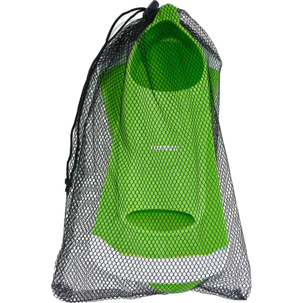 Ласты для бассейна TORRES F02, SWF022400GR, р. EU 32-34 (XXXS), салатово-серый